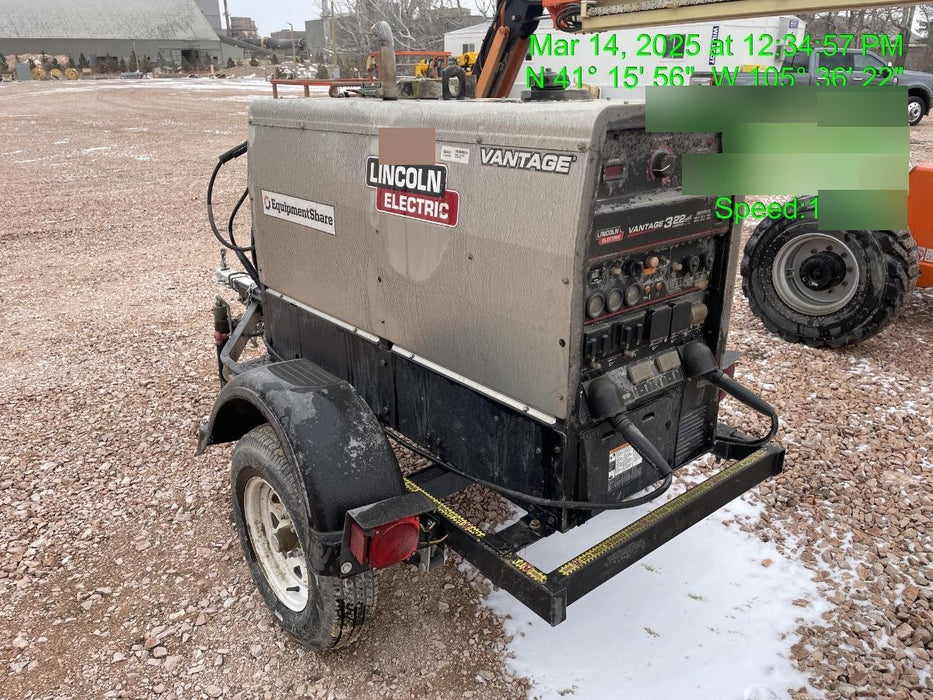 2020 Lincoln Electric Vantage 322 LINCOLN ELECTRIC Vantage 322