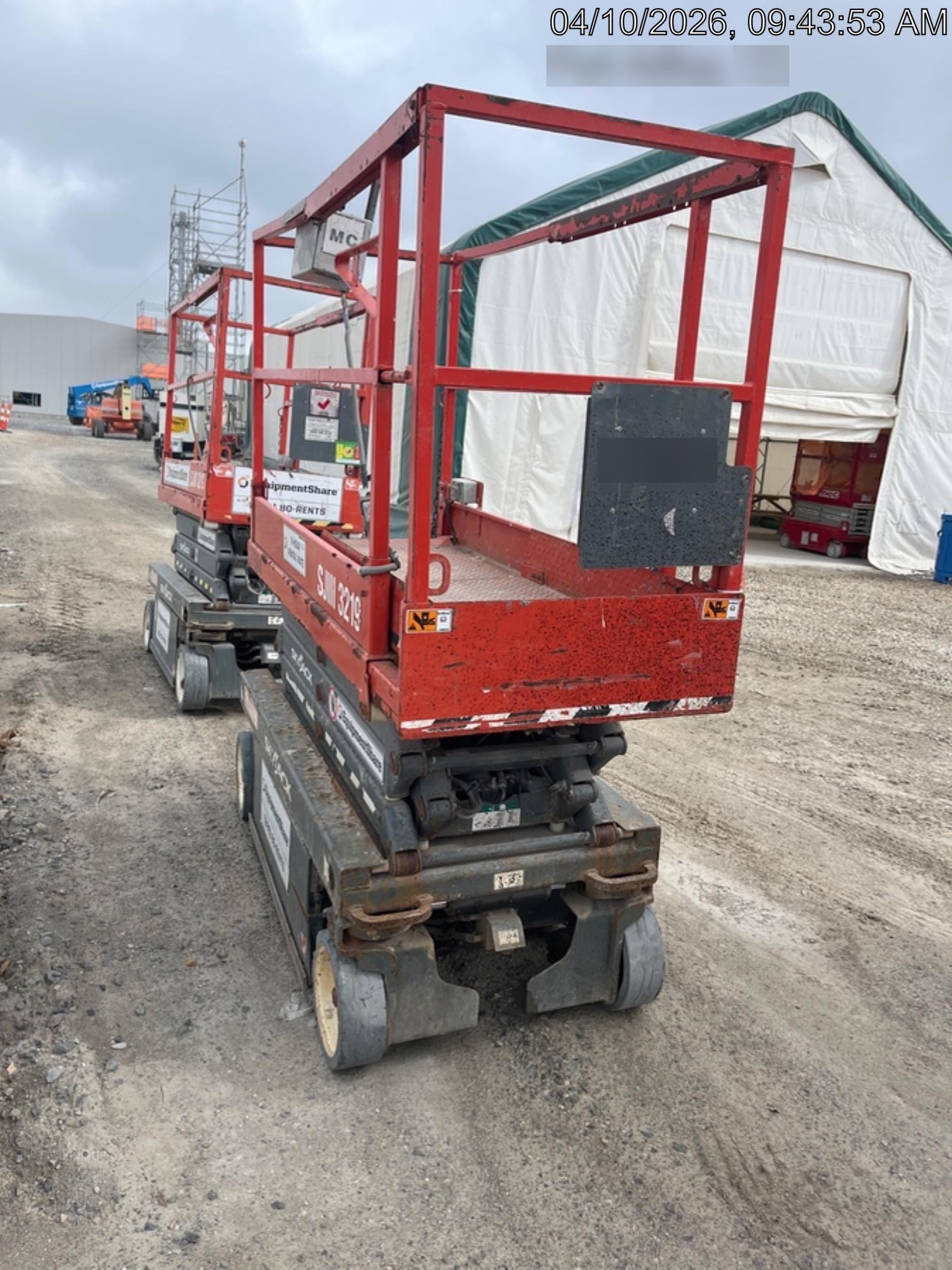 2019 Skyjack SJIII-3219 Standard Options