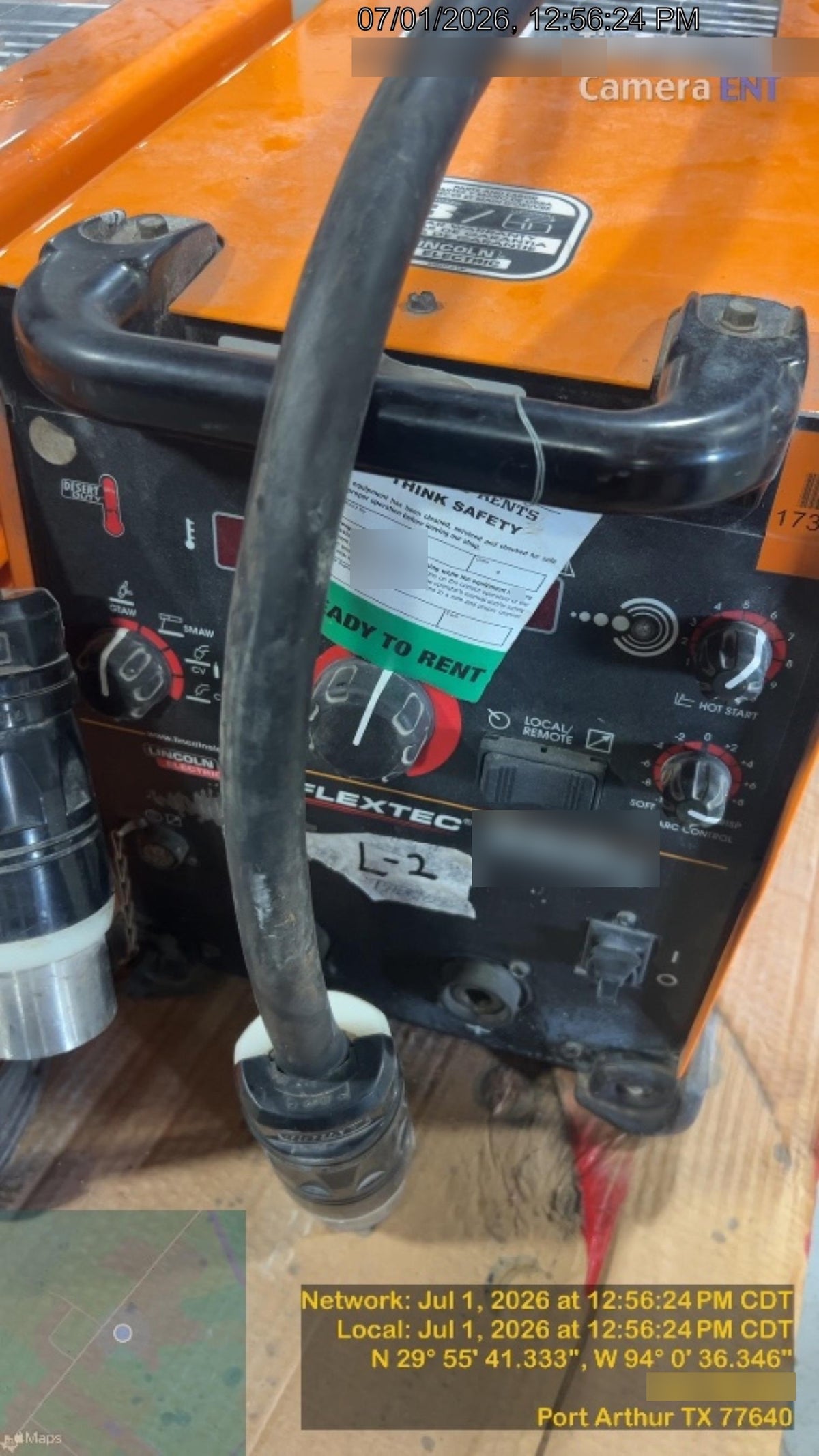 2021 LINCOLN ELECTRIC FLEXTEC 350X
