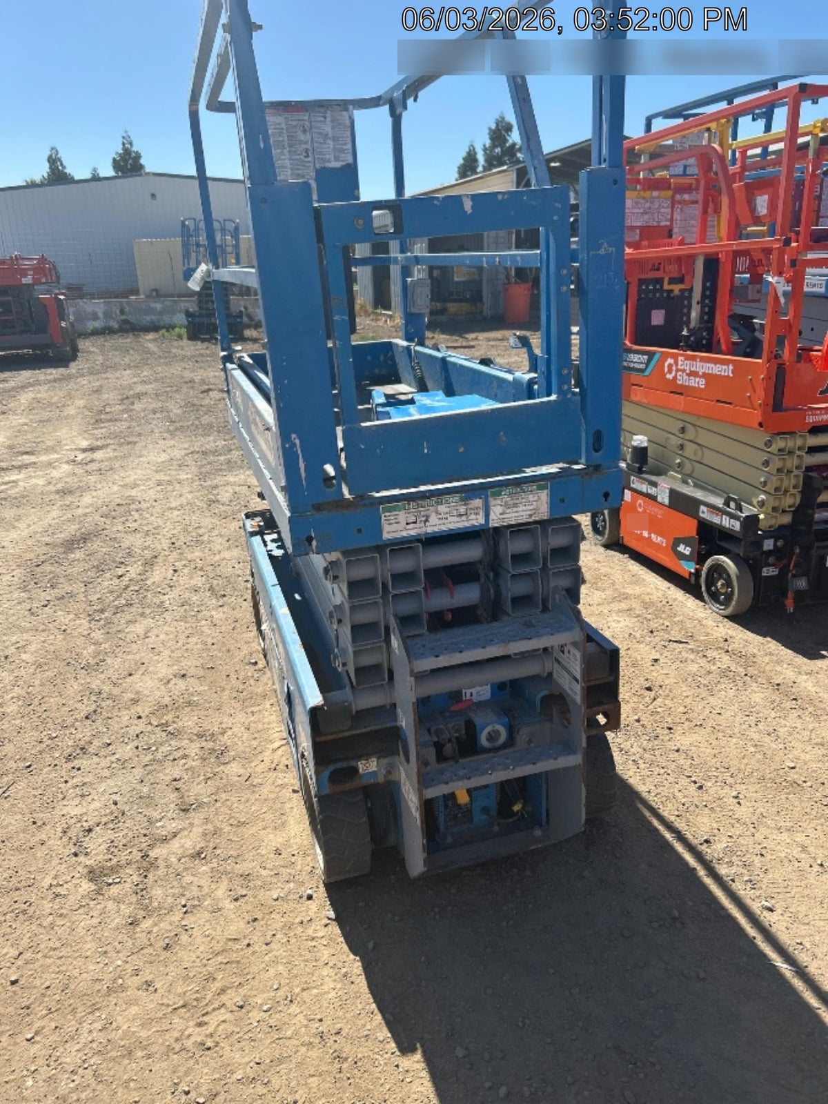 2019 Genie GS-1930 Half Height Swing Gate, 800W Inverter