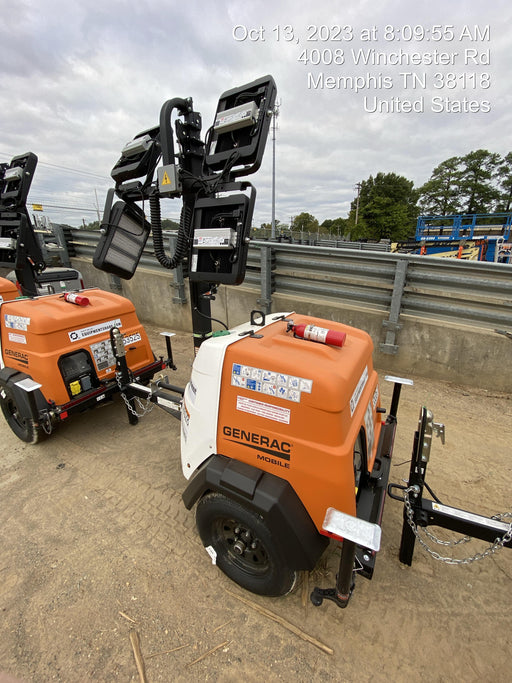 2023 Generac MLT2 Diesel, Flex Switch 120V Input, Powerzone Controller, (4) 320W LED Lights, 4kW Generator, 39.9 Gal Fuel Tank, 2" Ball, T3