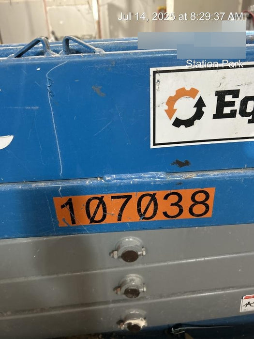 2020 Genie GS-1930 Solid Non Marking Tires, Beacon, Folding rails with half height swing gate, 800W Inverter