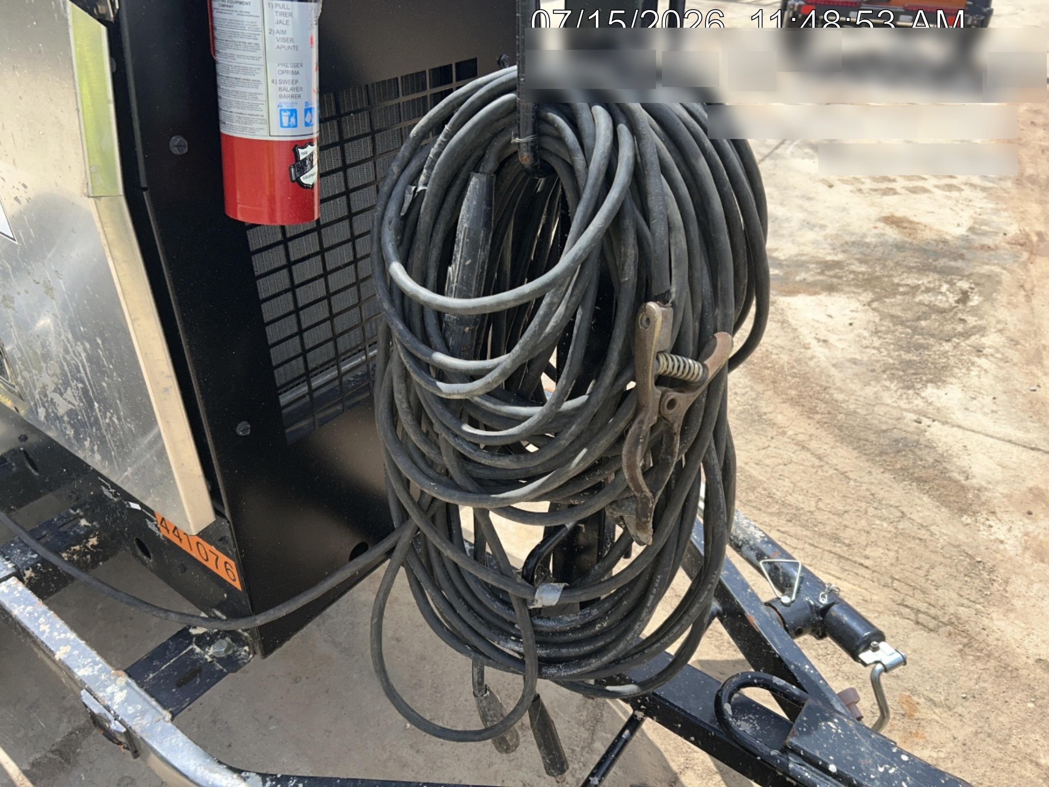 2024 Lincoln Electric LE400 Kubota V1505, Trlr, Cable Rack, Light Kit, ES Decals, T3