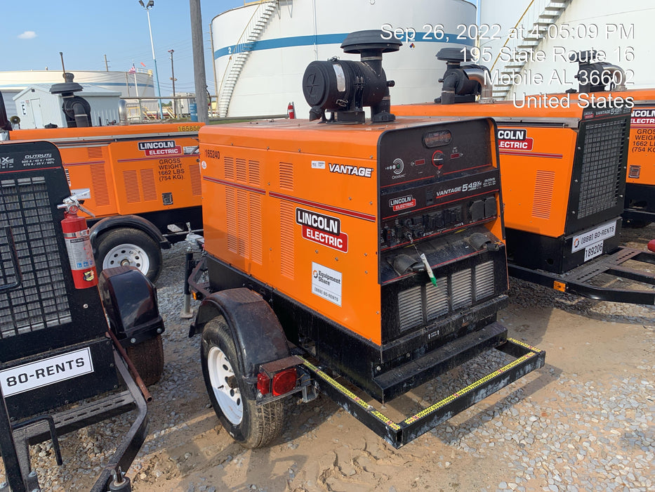 2022 LINCOLN ELECTRIC Vantage 549X