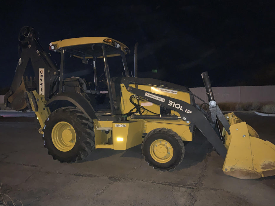 2020 John Deere 310LEP - Extendable Stick Canopy, 4WD, Extendable Stick, Pilot Controls, 2 Way Hydraulics, TAG Manual QC