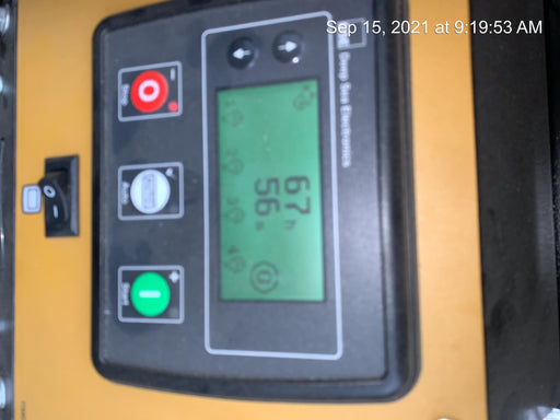 2021 Allmand NLV3GR (4) LED Light Fixture 350W, 23' Vertical Mast, 3kW Prime, Towable, Deep Sea L401, Leveling Jacks, Yanmar T4F 5.8hp