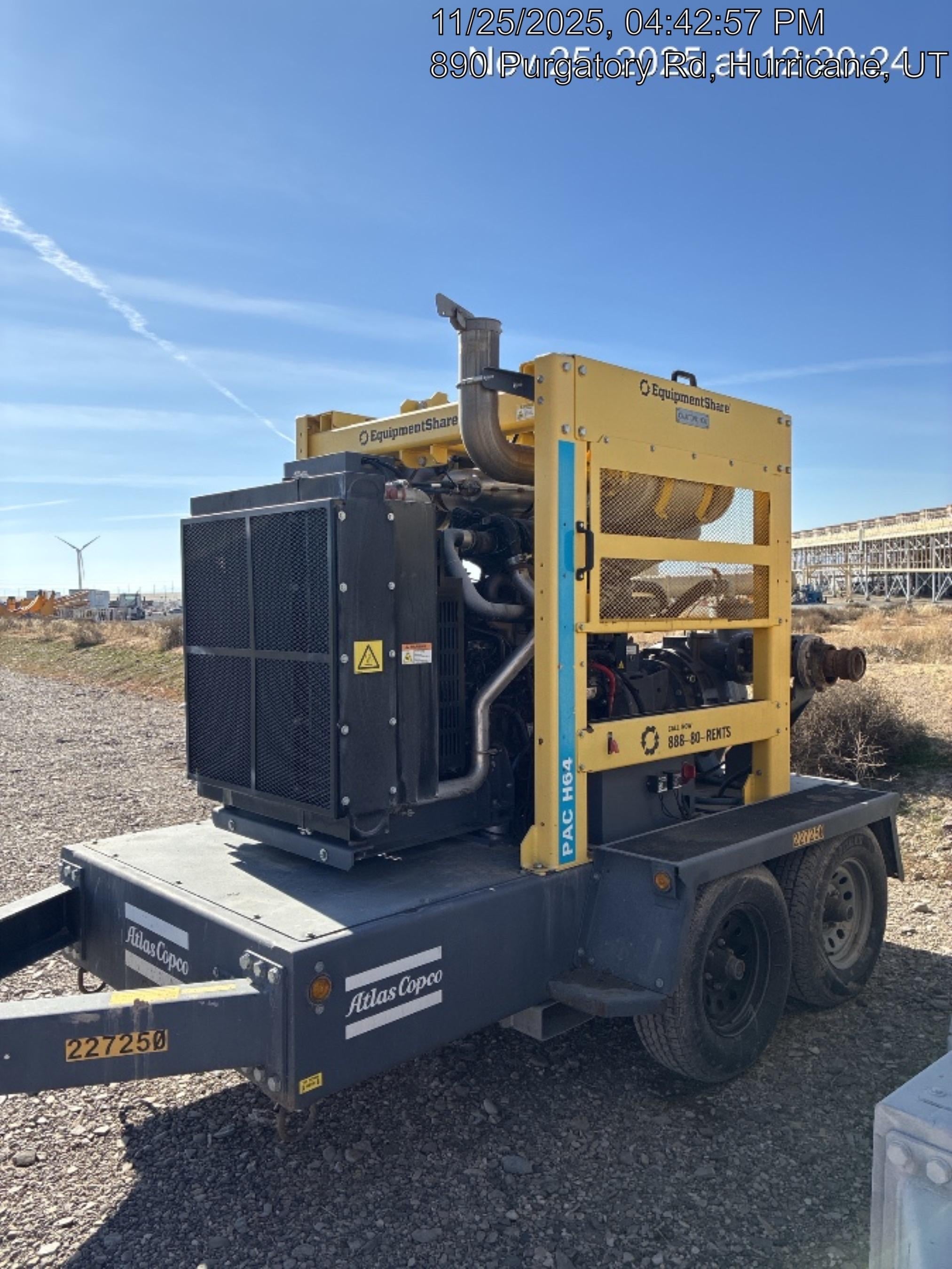2022 ATLAS COPCO PAC H64 JD