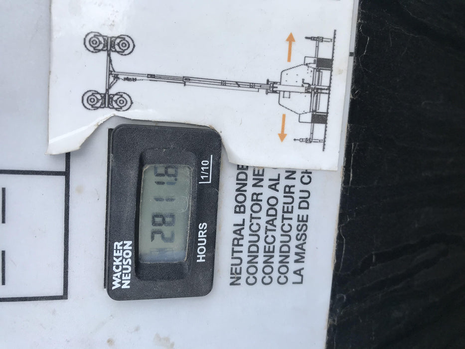 2019 Wacker Neuson LTV6K-MH Power mast, 1100W MH, Fuel Sensors, Wiring Harness