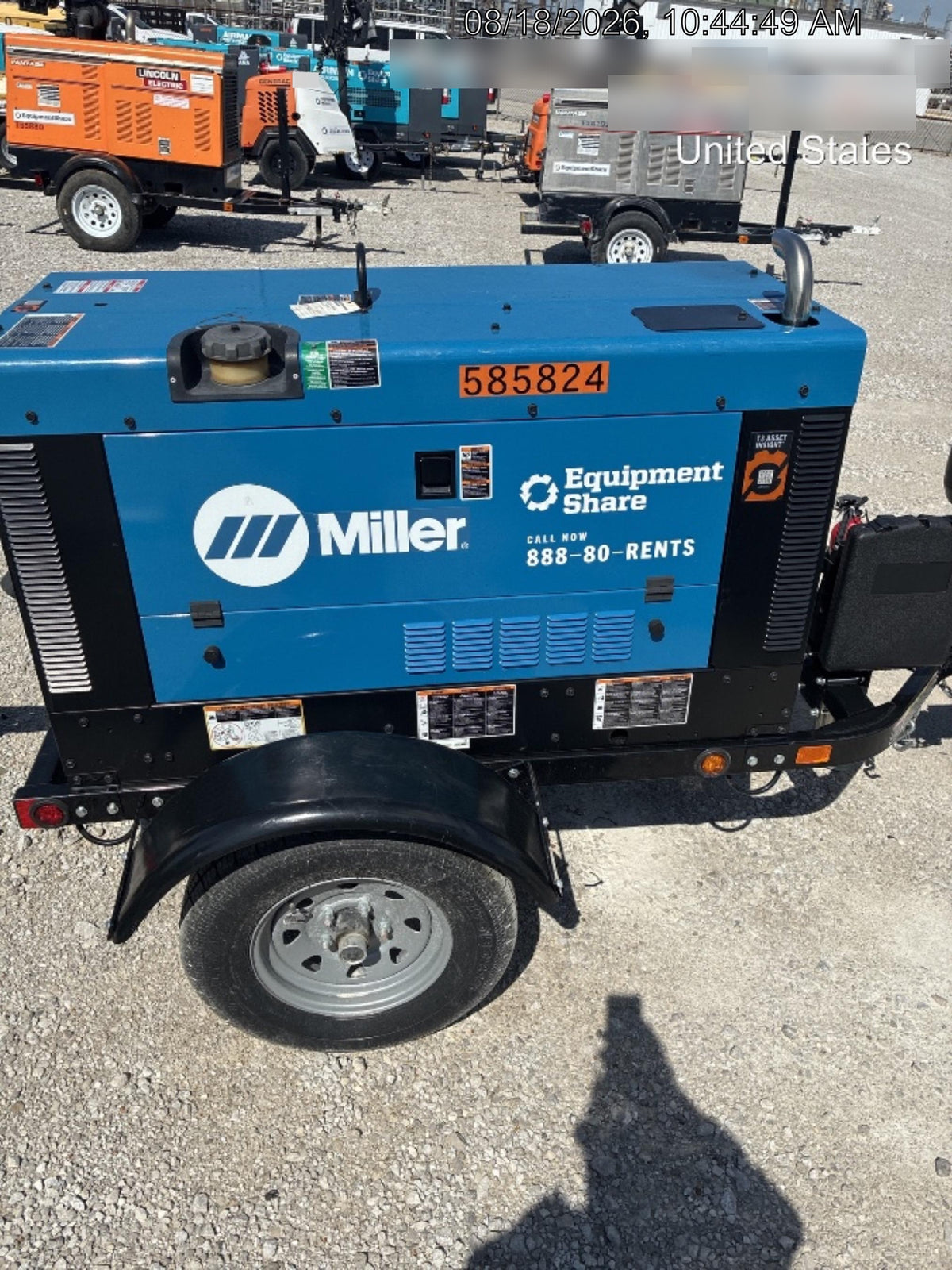 2025 MILLER ELECTRIC BIG BLUE 400