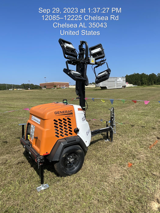 2023 Generac MLT2 Diesel, Flex Switch 120V Input, Powerzone Controller, (4) 320W LED Lights, 4kW Generator, 39.9 Gal Fuel Tank, 2" Ball, T3