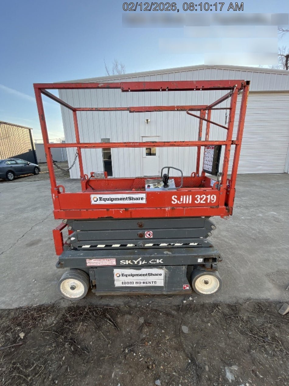 2019 Skyjack SJIII-3219 Standard Options, Trojan Batteries