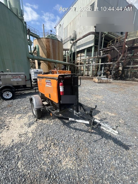 2022 Lincoln Electric LE400 Kubota V1505, Trlr, Cable Rack, Light Kit, ES Decals, T3