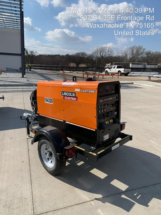 2021 Lincoln Electric Vantage 322 VANTAGE 322 READY-PAK 3