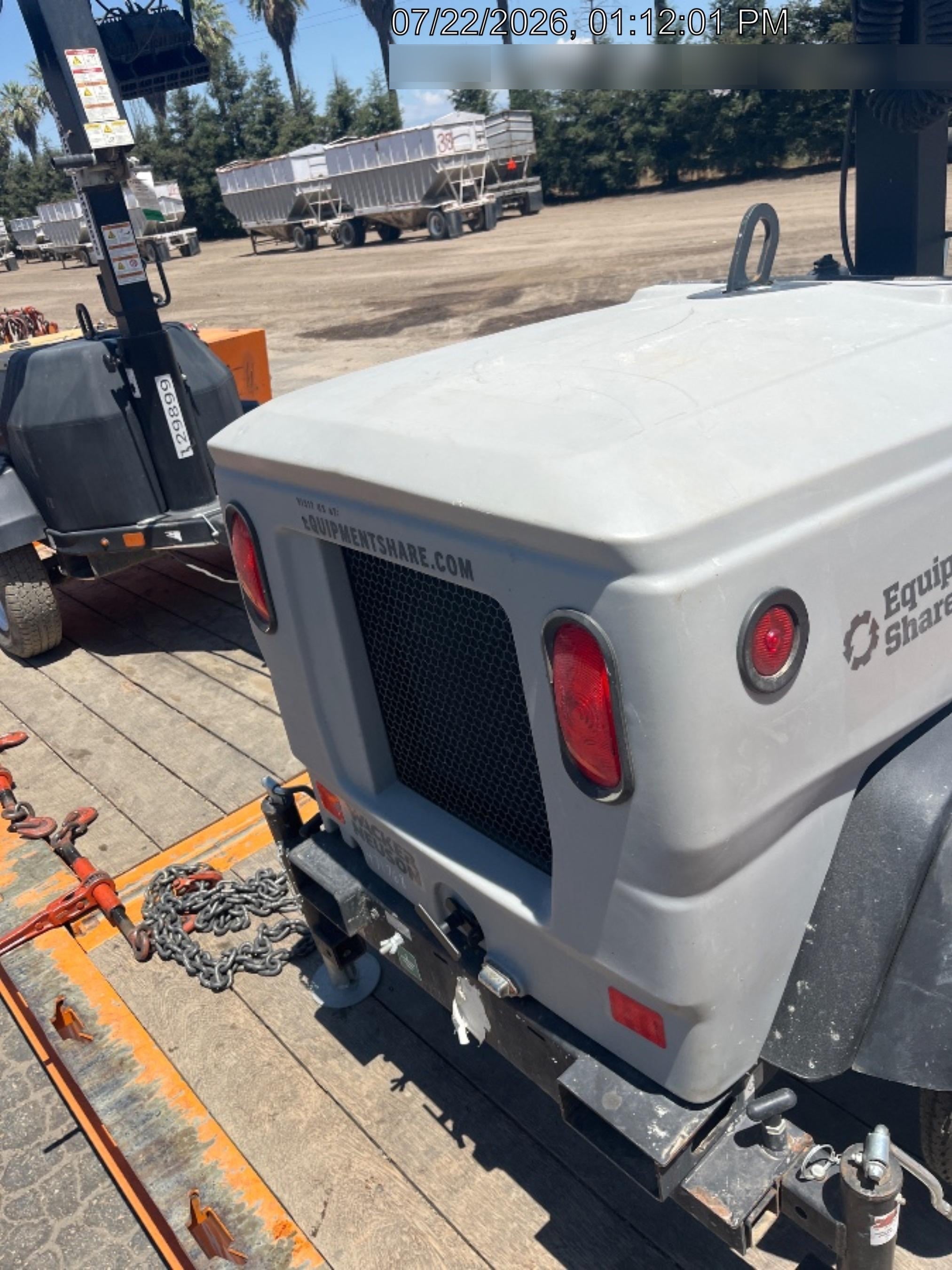 2024 Wacker Neuson LTT4 Diesel, Kohler KDW702, Deep Sea Controller, Auto Start, LED 320W, Bypass Outlet, T3