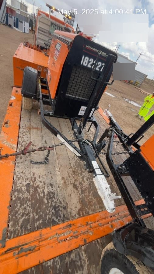 2021 Lincoln Electric Vantage 322 Vantage 322 Ready Pak 3 w/ Decals, ORANGE (includes trailer, cable rack, fender light kit) NO Telematics