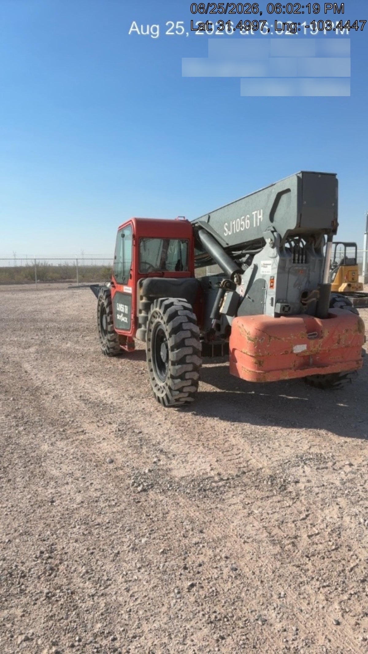 2016 Skyjack SJ1056 TH Skyjack 1056TH Telehandler