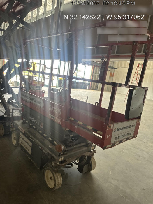 2019 Skyjack SJIII-3219 Standard Options, Trojan Batteries