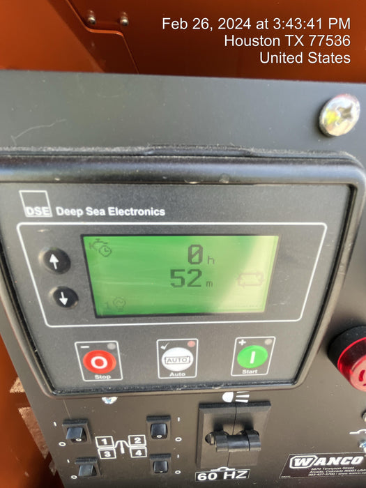 2024 Wanco WLTT-4MM4K Diesel, Deep Sea Controller, Shore Power Plug, Auto Start, (4) 350W LED Floodlights, 4kW Generator, 60 Gal Fuel Tank, 2" Ball, T3