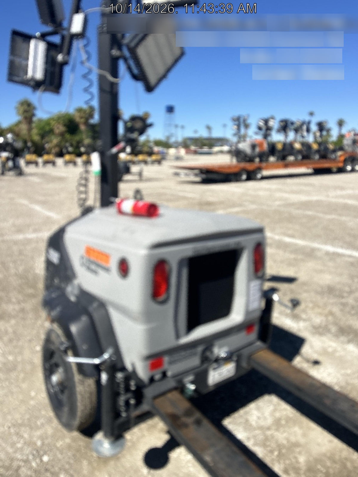 2024 Wacker Neuson LTT4 Diesel, Kohler KDW702, Deep Sea Controller, Auto Start, LED 320W, Bypass Outlet, T3