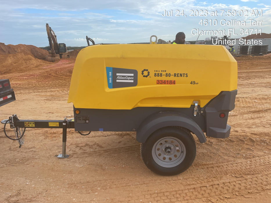 2023 ATLAS COPCO XAS188 CWK