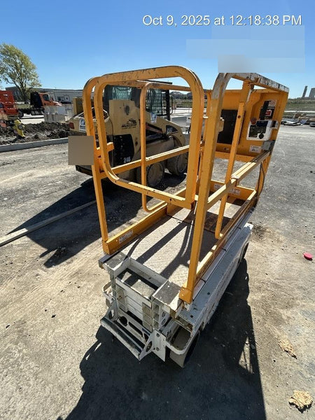 Custom Equipment HB-1430 Hy-Brid Scissor Lift
Platform capacity up to 670 lbs
Working height up to 20 ft
Weighs under 1,700 lbs
Non-marking wheels