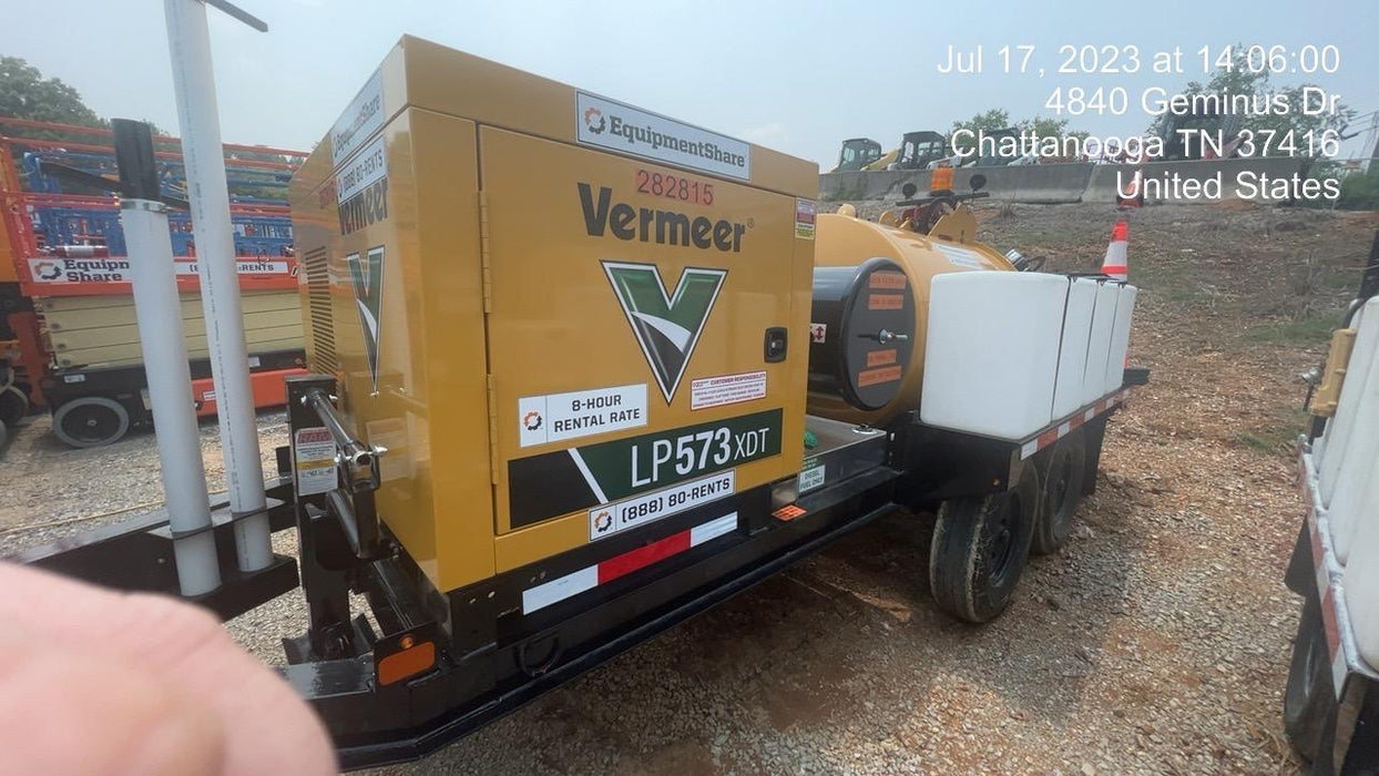 2022 Vac-Tron LP573XDT T4 Koehler Diesel Engine, 500 Gallon Debris Tank, x2 100 Gallon Water Tanks