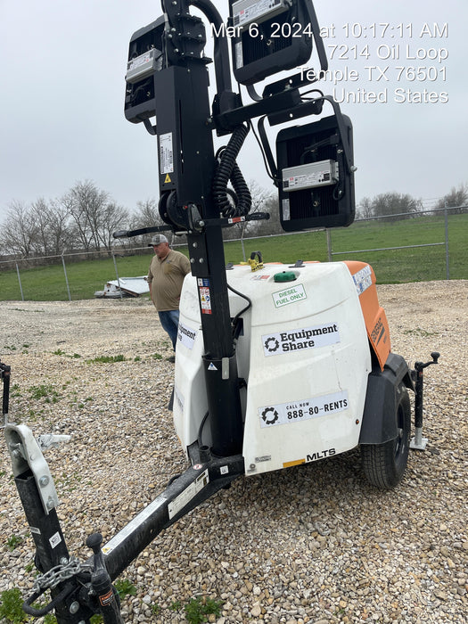 2023 Generac MLT2 Diesel, Flex Switch 120V Input, Powerzone Controller, 
(4) 320W LED Lights, 4kW Generator, 39.9 Gal Fuel Tank, 2" Ball, T3