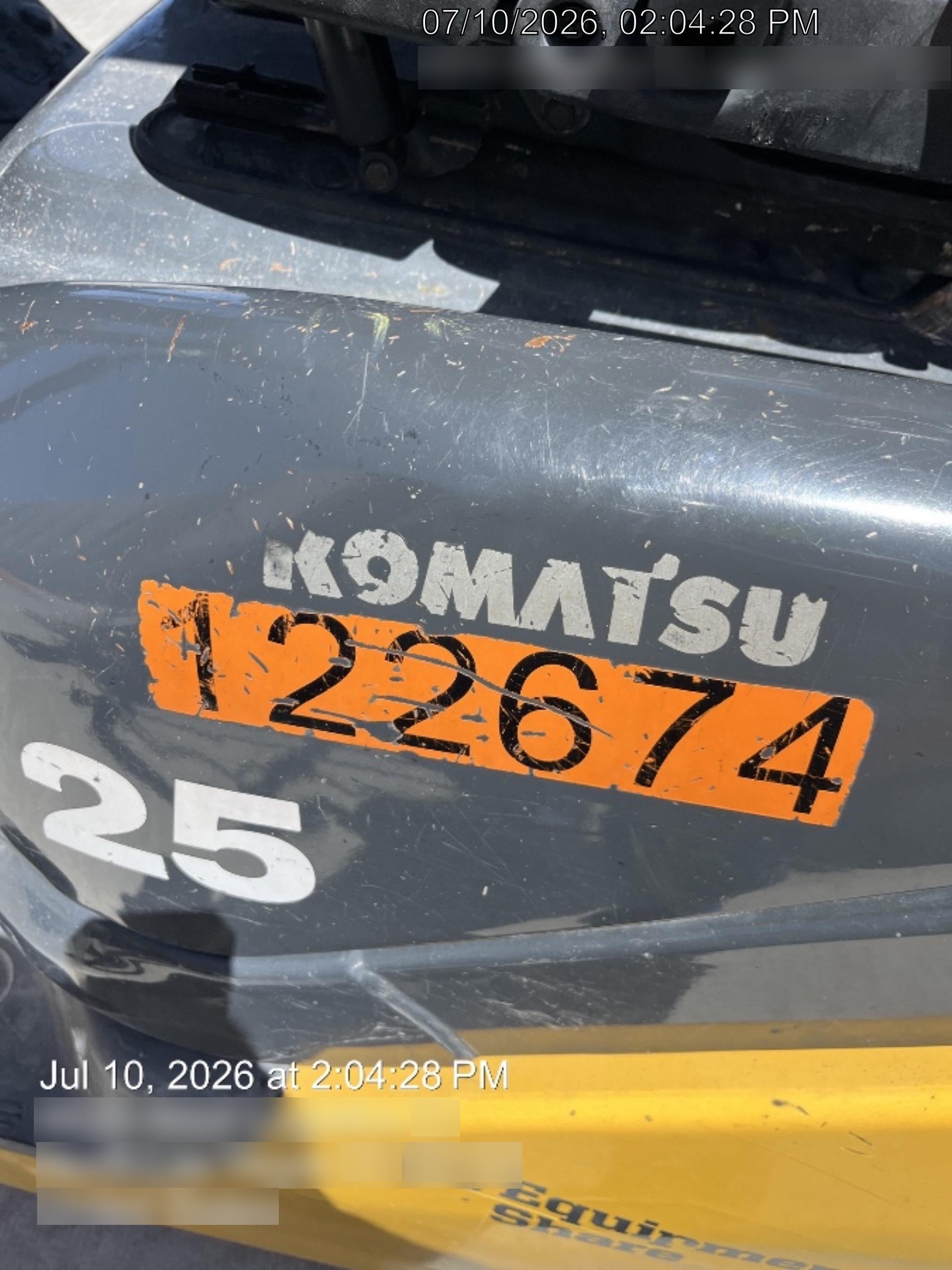 2020 KOMATSU FG25T-16