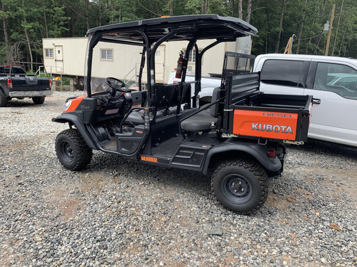 2020 Kubota RTV-X1140W-H 4WD utility cart -LED strobe -Windshield tempered glass -Plastic canopy -Wire harness kit -Backup alarm
