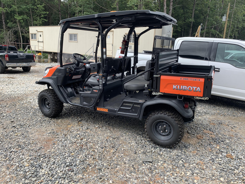 2020 Kubota RTV-X1140W-H 4WD utility cart -LED strobe -Windshield tempered glass -Plastic canopy -Wire harness kit -Backup alarm