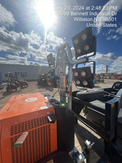 2024 Wanco WLTT-4MM4K Diesel, Deep Sea Controller, Shore Power Plug, Auto Start, (4) 350W LED Floodlights, 4kW Generator, 60 Gal Fuel Tank, 2" Ball, T3