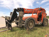 2018 Skytrak 10054 Skytrak 10054 10K Telehandler w/Open ROPS Solid Tires, LED Work Lights, Rotating Beacon, 60" Carriage/60" Forks