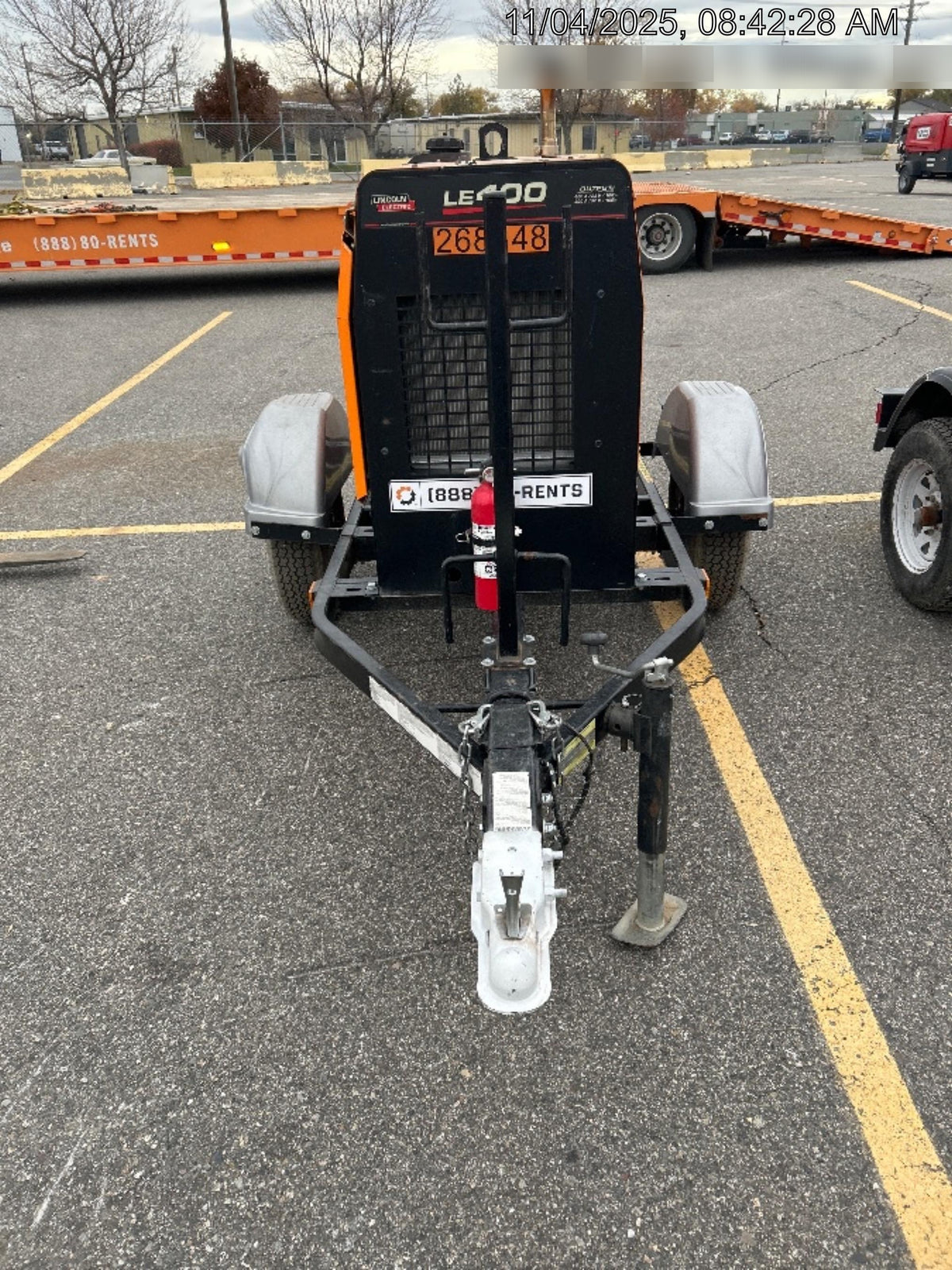 2022 Lincoln Electric LE400 Kubota V1505, Trlr, Cable Rack, Light Kit, ES Decals, T3