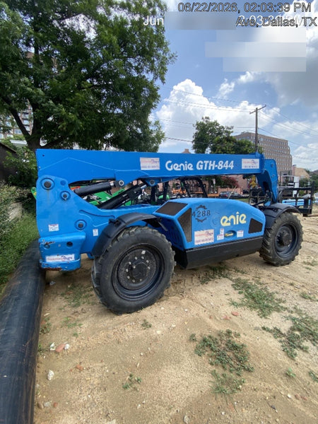 2017 Genie GTH-844 Genie GTH 844, Solid Tires, 60" carriage, Open ROPS