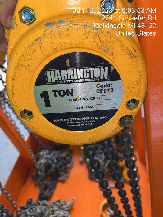 2023 HARRINGTON CF010-20