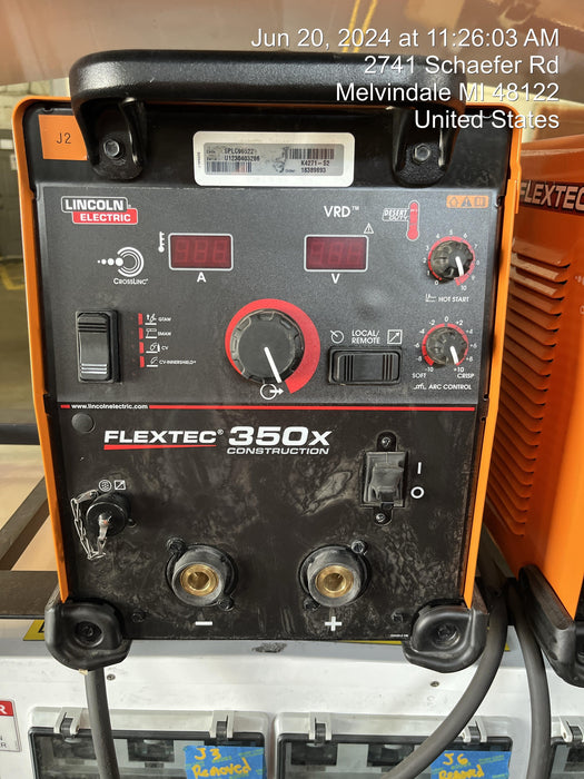 2023 LINCOLN ELECTRIC FLEXTEC 350X