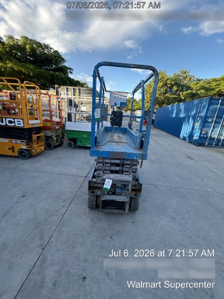 2018 Genie GS-1930 Genie GS-1930 w/Fixed Rail, Chain Entry