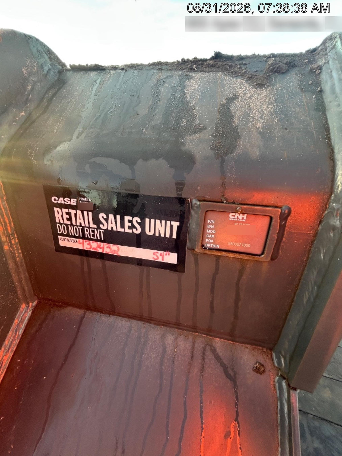 2025 CASE 36" Bucket - Case
