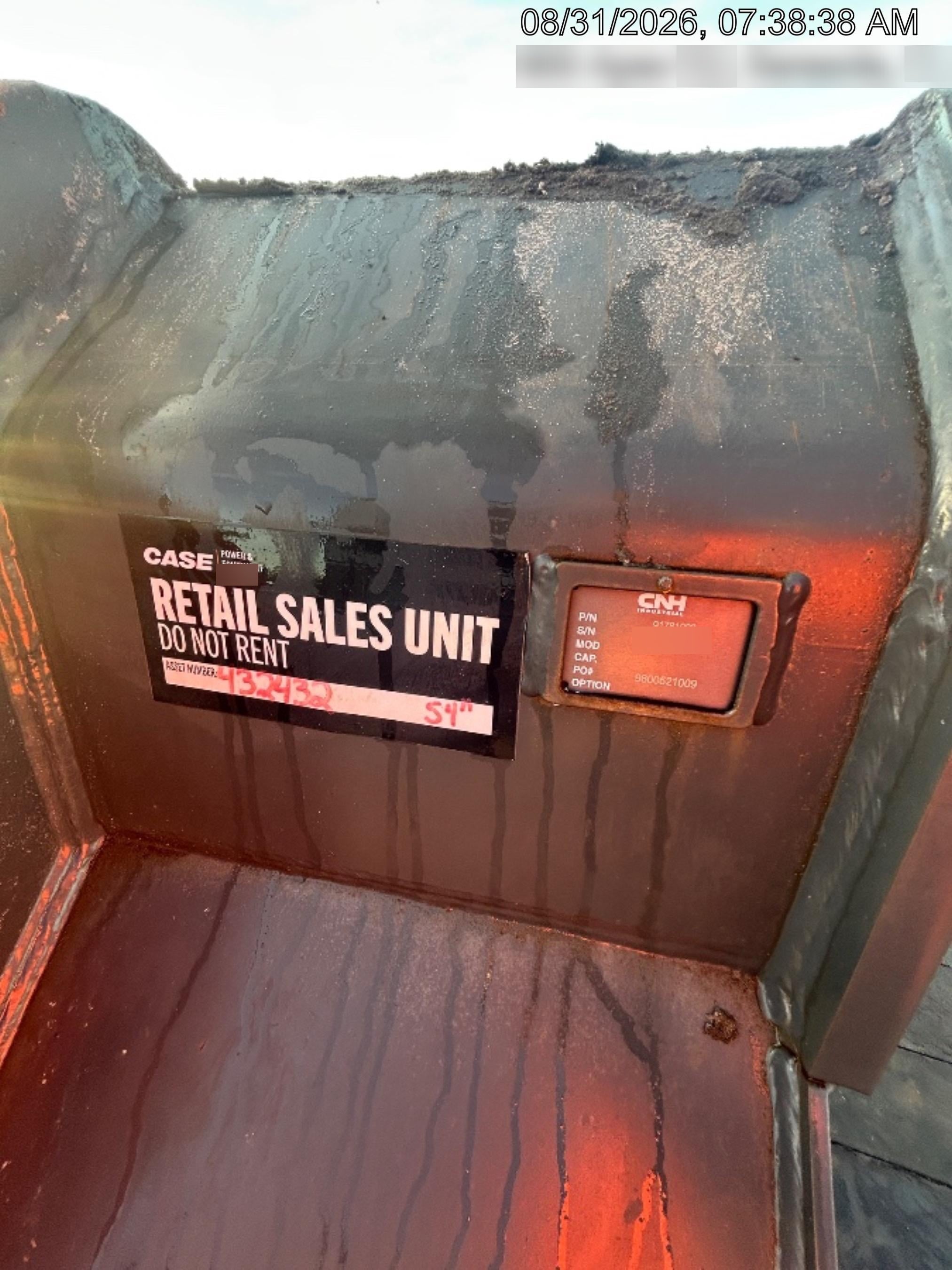 2025 CASE 36" Bucket - Case