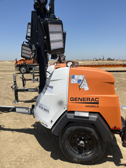 2023 Generac MLT2 Diesel, Flex Switch 120V Input, Powerzone Controller, 
(4) 320W LED Lights, 4kW Generator, 39.9 Gal Fuel Tank, 2" Ball, T3