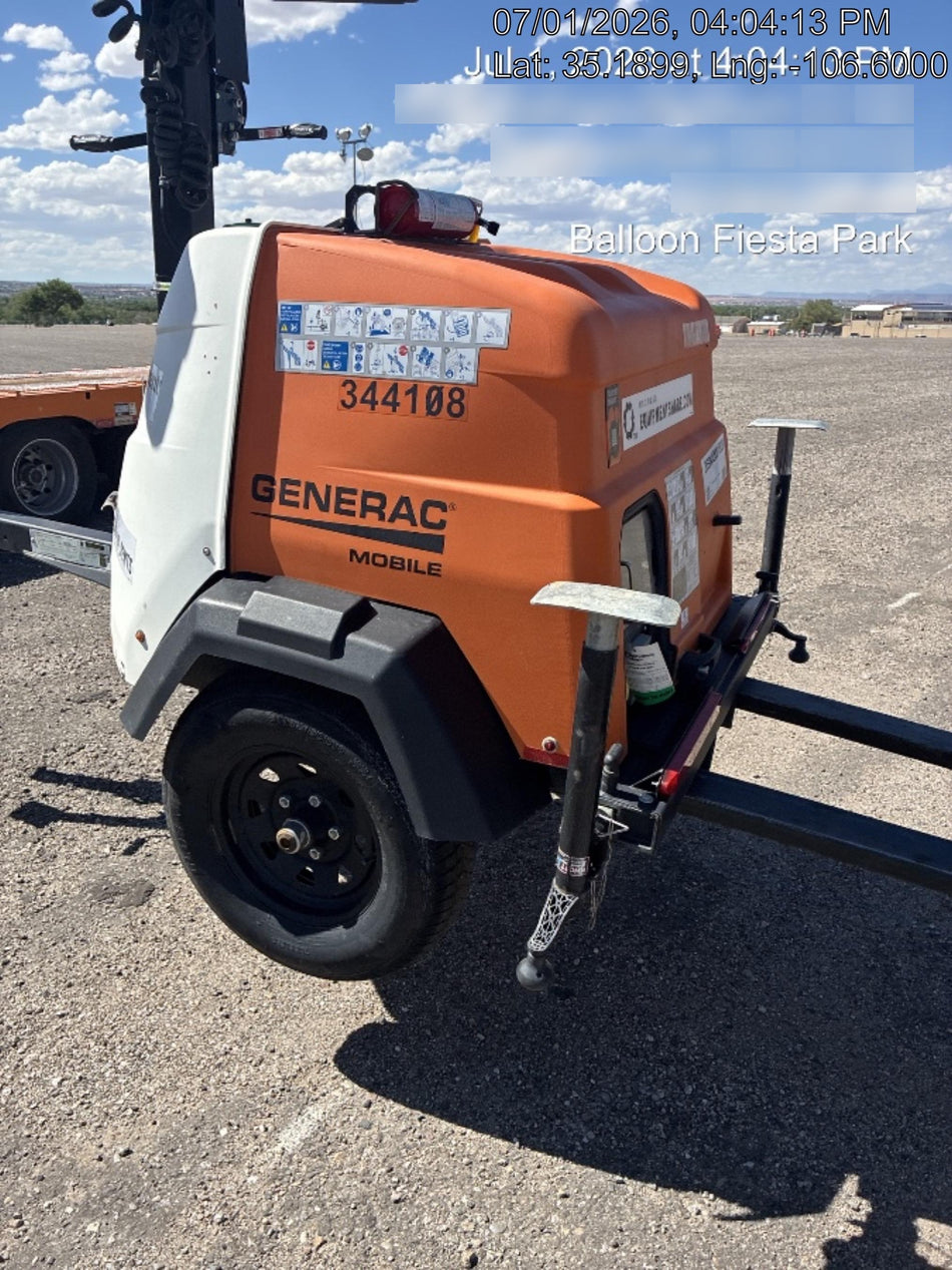 2023 Generac MLT2 Diesel, Flex Switch 120V Input, Powerzone Controller, (4) 320W LED Lights, 4kW Generator, 39.9 Gal Fuel Tank, 2" Ball, T3