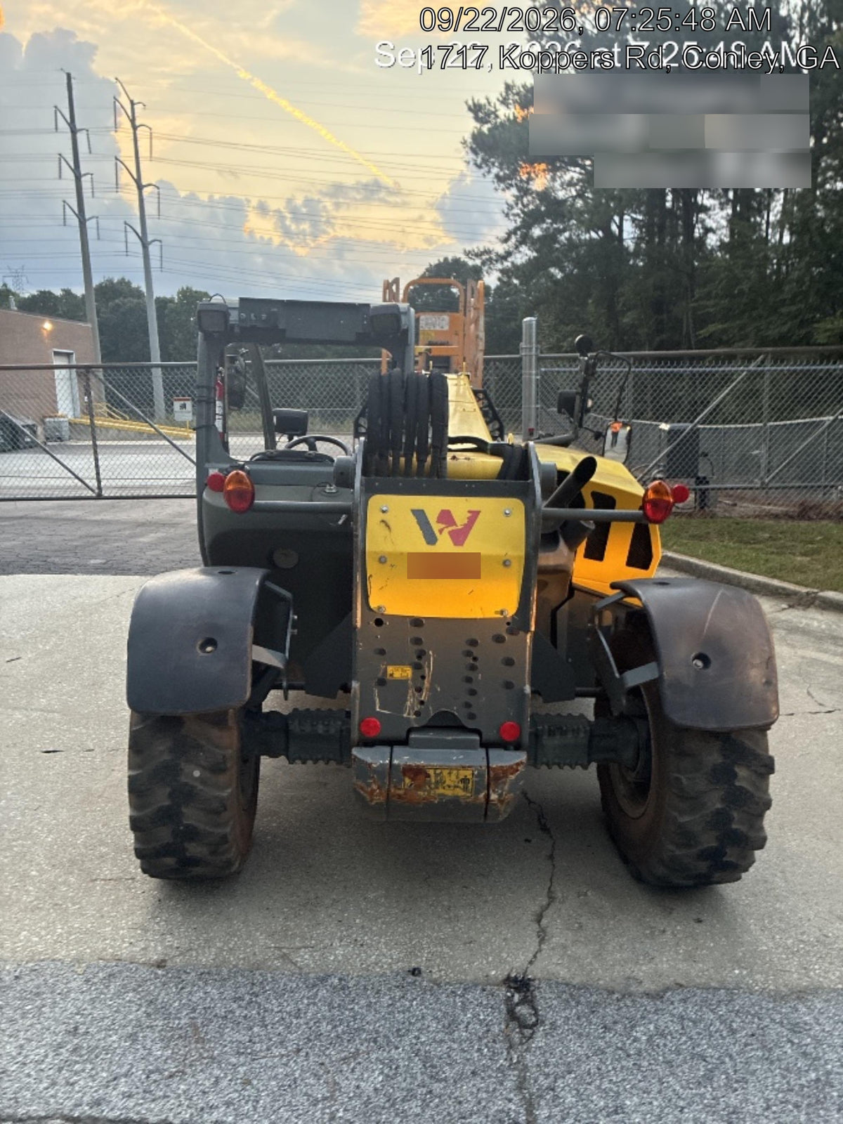 2019 WACKER NEUSON TH627
