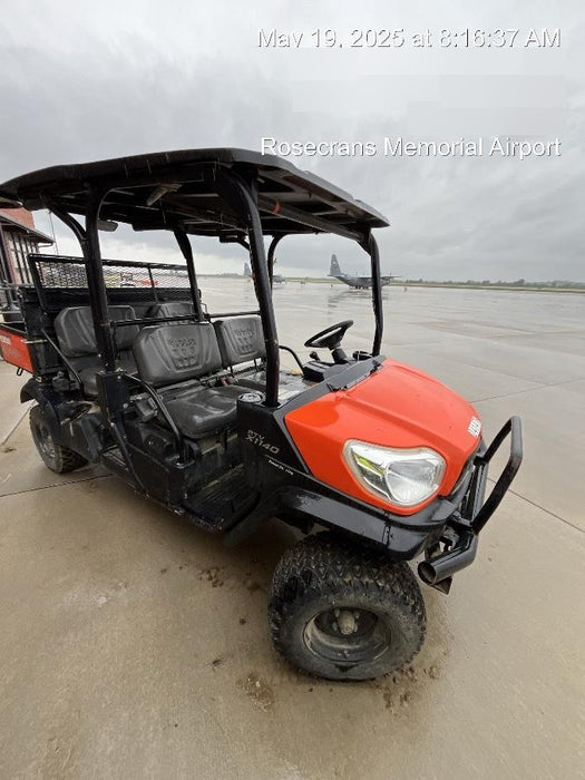 2022 Kubota RTV-X1140W-H Plastic Canopy, Windshield Acrylic Clear, LED Strobe Light, Wire Harness Kit, Back up Alarm