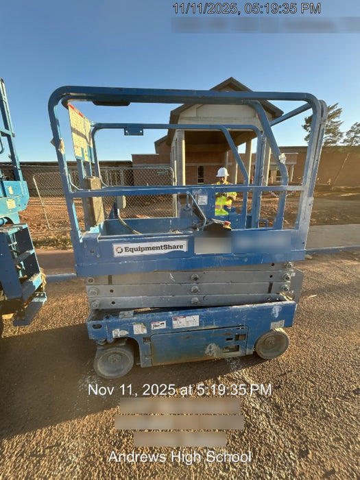 2018 Genie GS-1930 Genie GS-1930 Scissor Lift w/Standard Options