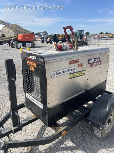 2024 Lincoln Electric LE400 Kubota V1505, Trlr, Cable Rack, Light Kit, ES Decals, T3