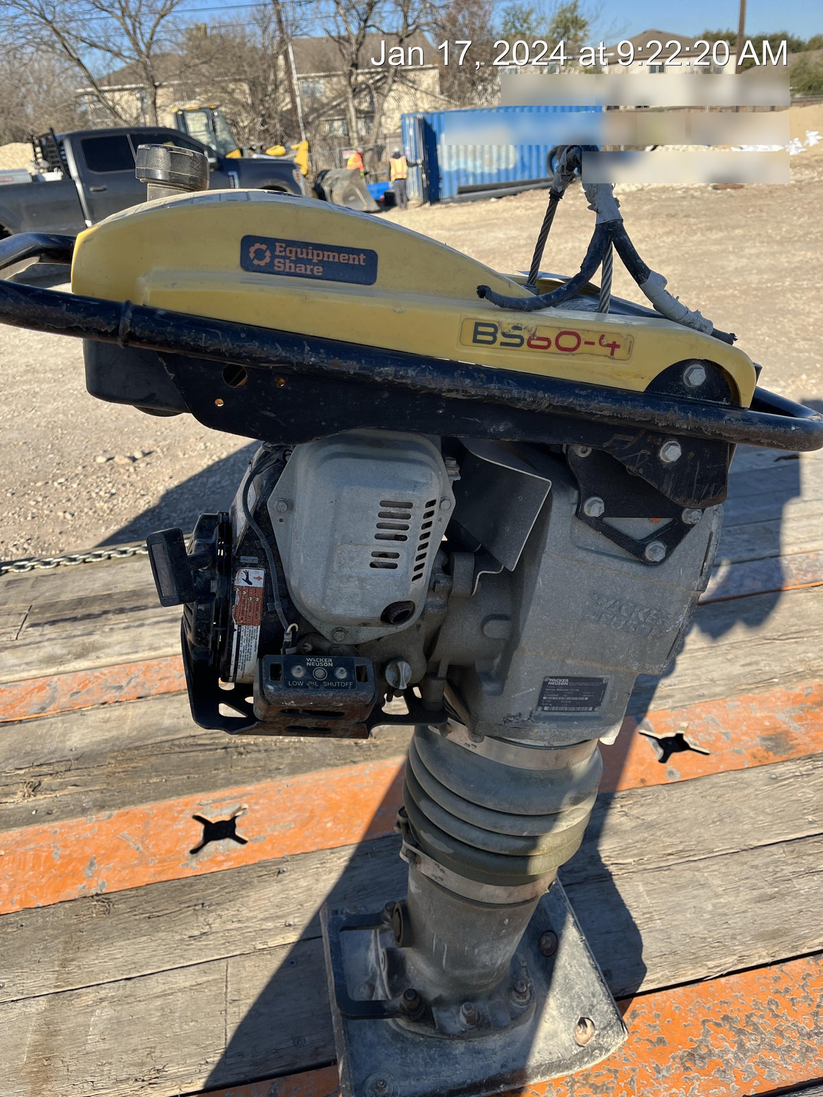 2020 WACKER NEUSON BS60-4As