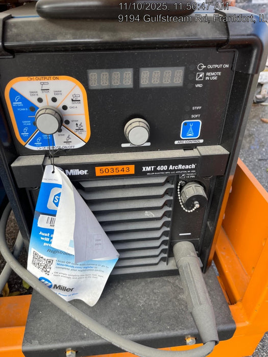 2025 MILLER ELECTRIC XMT 400