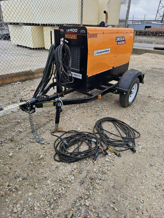 2022 Lincoln Electric LE400 Kubota V1505, Trlr, Cable Rack, Light Kit, ES Decals, T3