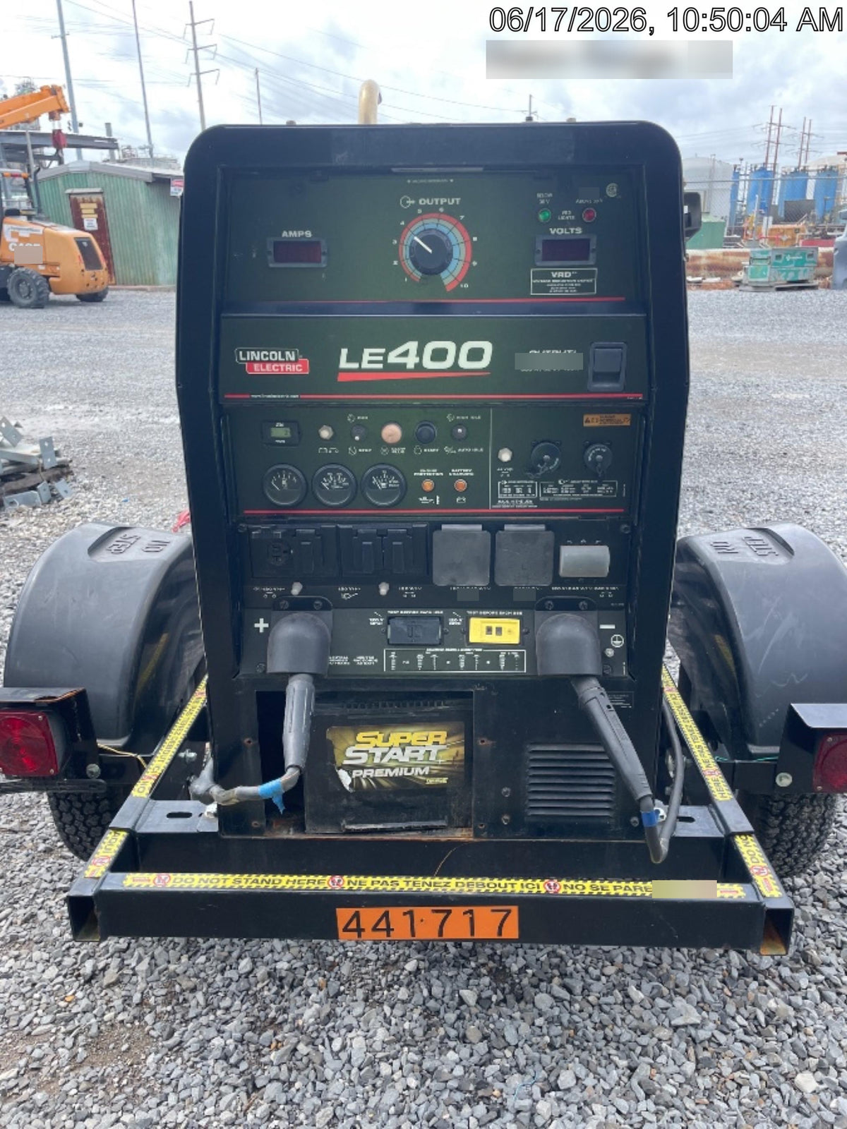 2024 Lincoln Electric LE400 Kubota V1505, Trlr, Cable Rack, Light Kit, ES Decals, T3