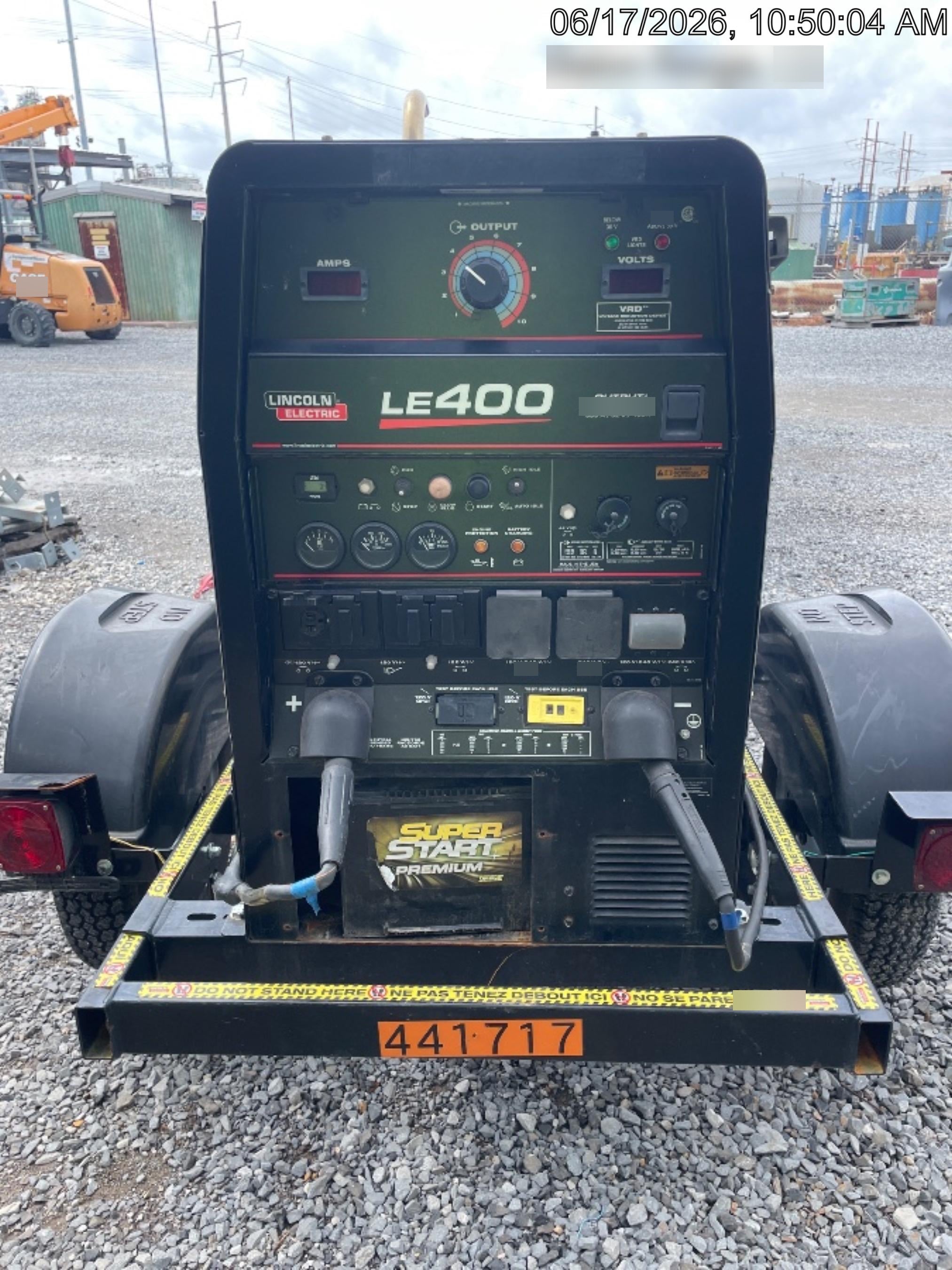 2024 Lincoln Electric LE400 Kubota V1505, Trlr, Cable Rack, Light Kit, ES Decals, T3